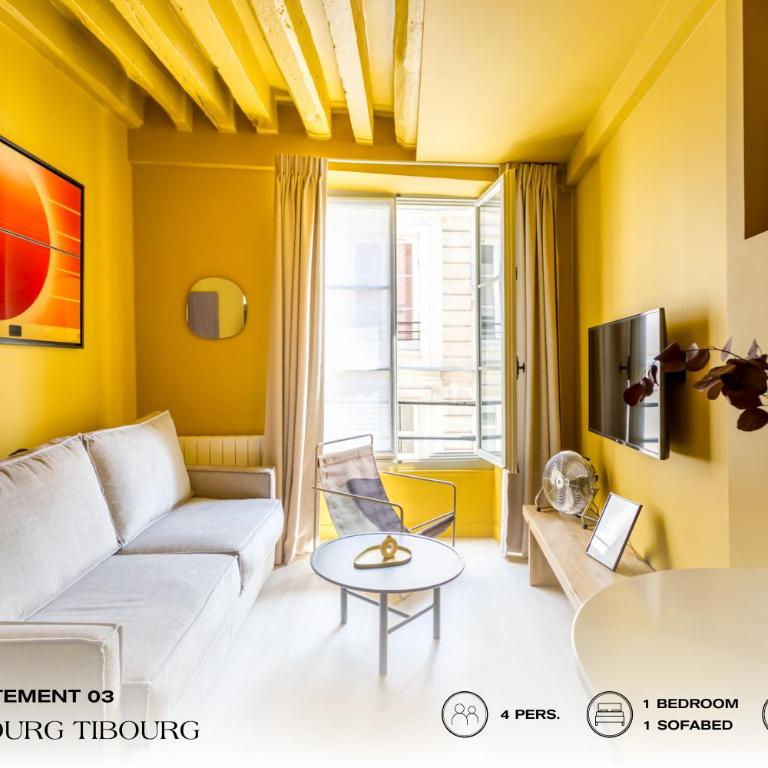 Beauquartier - Marais Bourg Tibourg - Appartement 1 Chambre - 1