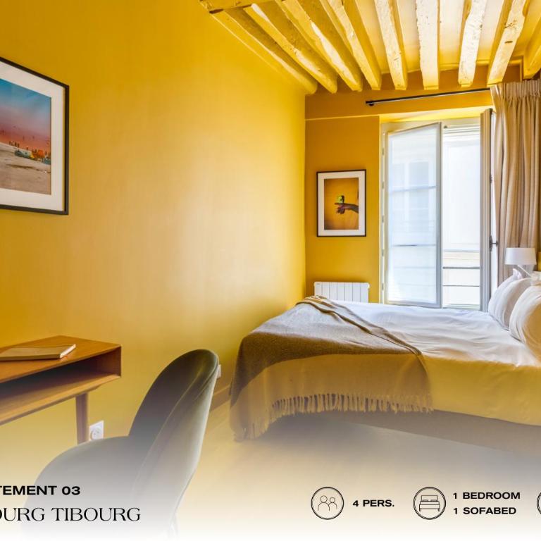 Beauquartier - Marais Bourg Tibourg - Appartement 1 Chambre - 3