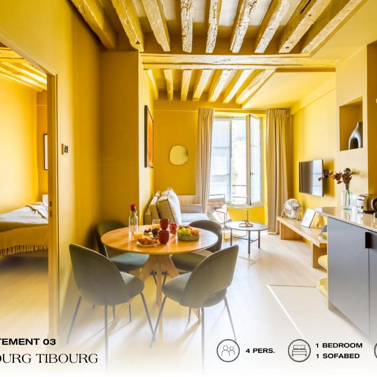 Beauquartier - Marais Bourg Tibourg - Appartement 1 Chambre - 9