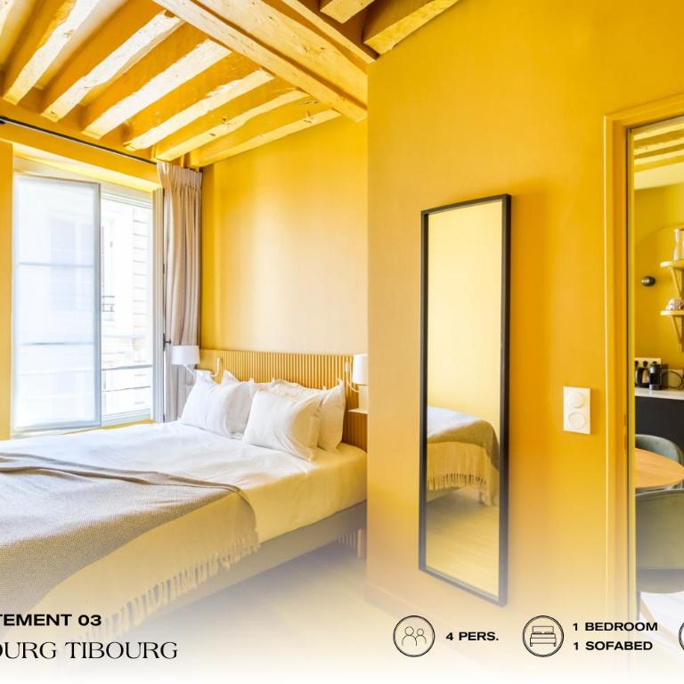 Beauquartier - Marais Bourg Tibourg - Appartement 1 Chambre - 2