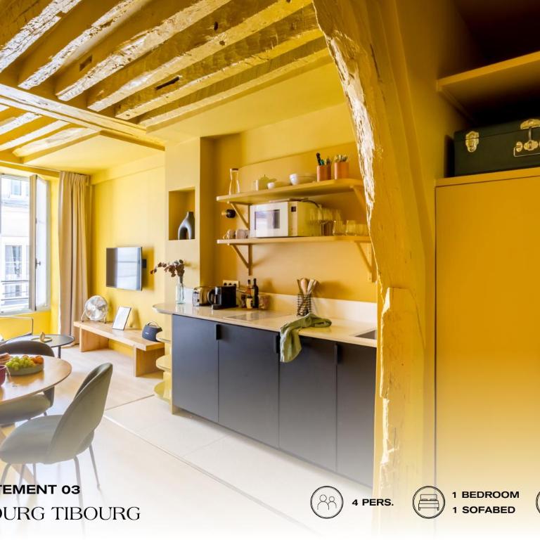 Beauquartier - Marais Bourg Tibourg - Appartement 1 Chambre - 11