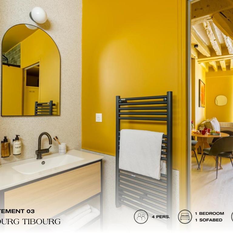 Beauquartier - Marais Bourg Tibourg - Appartement 1 Chambre - 13