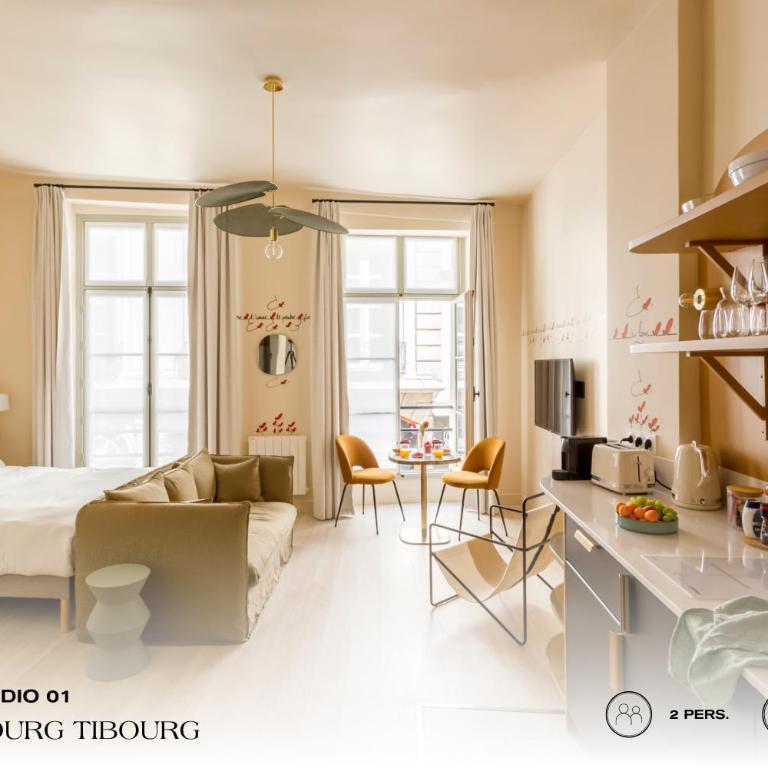 Beauquartier - Marais Bourg Tibourg - Studio - 10