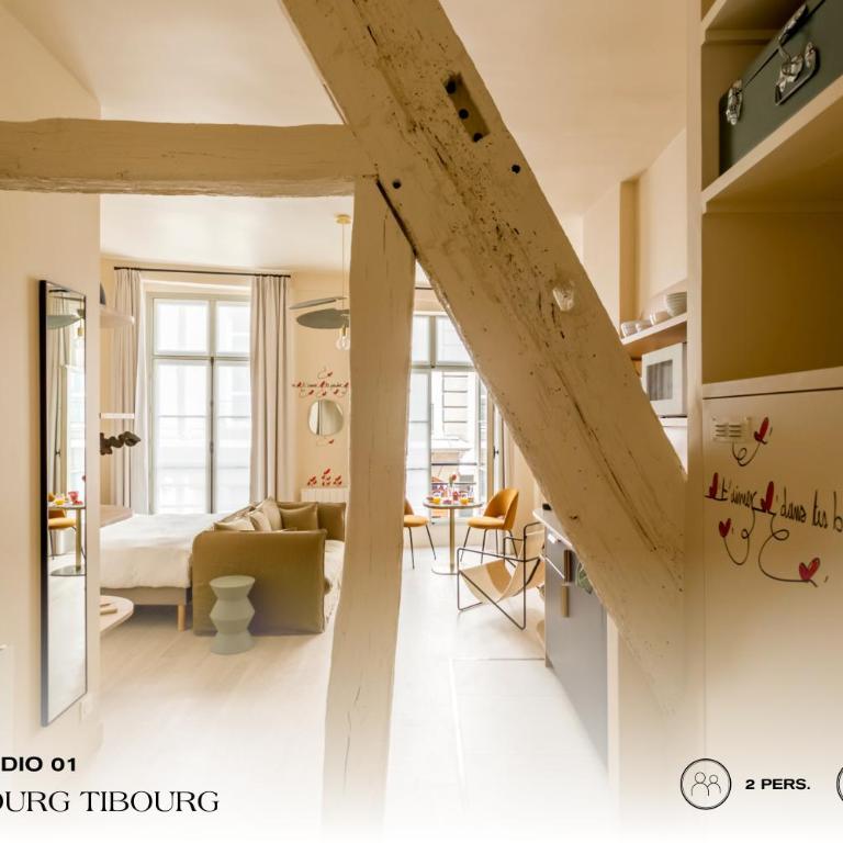 Beauquartier - Marais Bourg Tibourg - Studio - 11