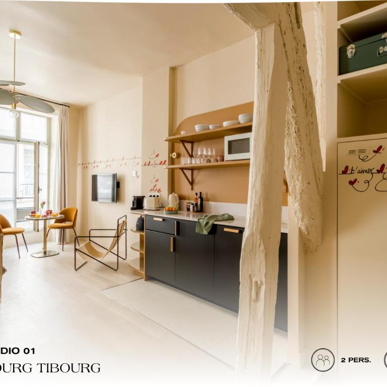 Beauquartier - Marais Bourg Tibourg - Studio - 14
