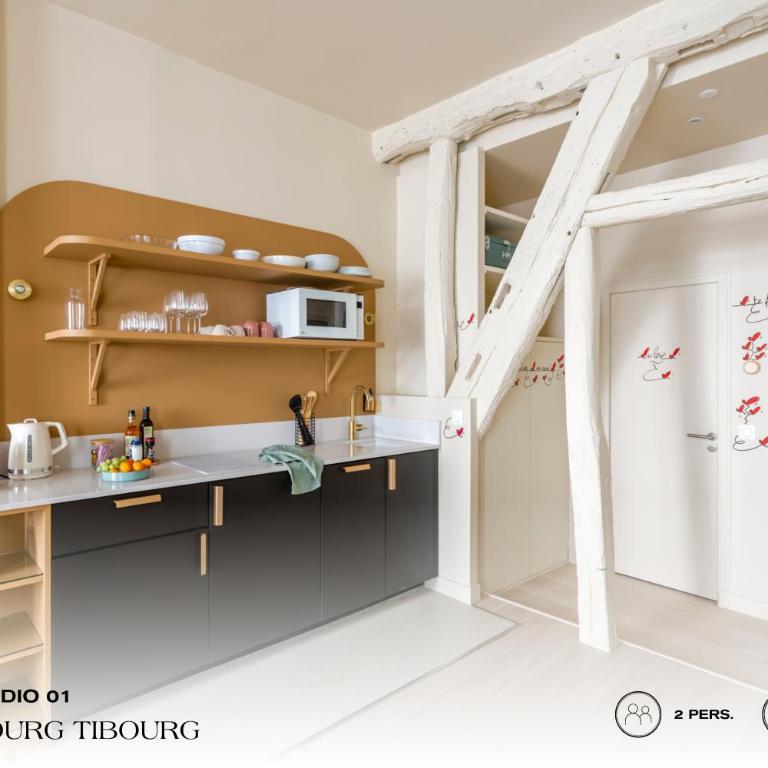 Beauquartier - Marais Bourg Tibourg - Studio - 17