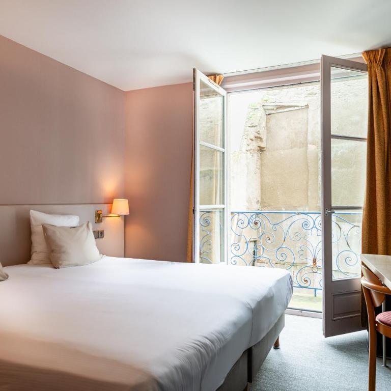 Hôtel de la Cité - Standard Double or Twin Room with Partial Sea View - 3