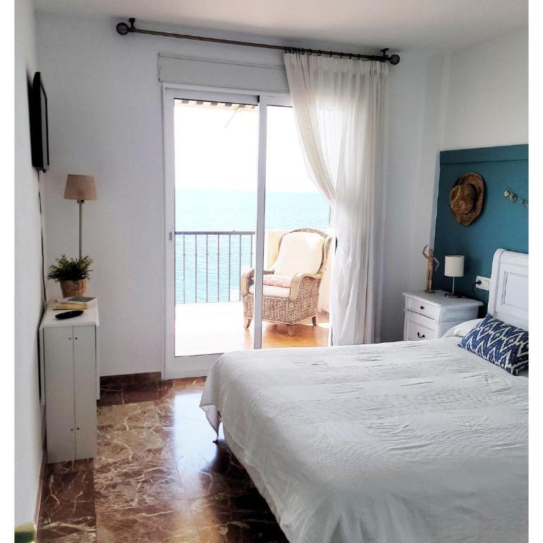 Balcón sobre el Mar terraza vistas 1 línea playa - Two-Bedroom Apartment - 27