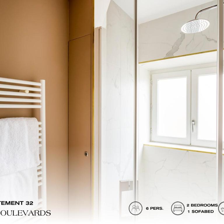Beauquartier - Grands Boulevards - Appartement 2 Chambres - 6