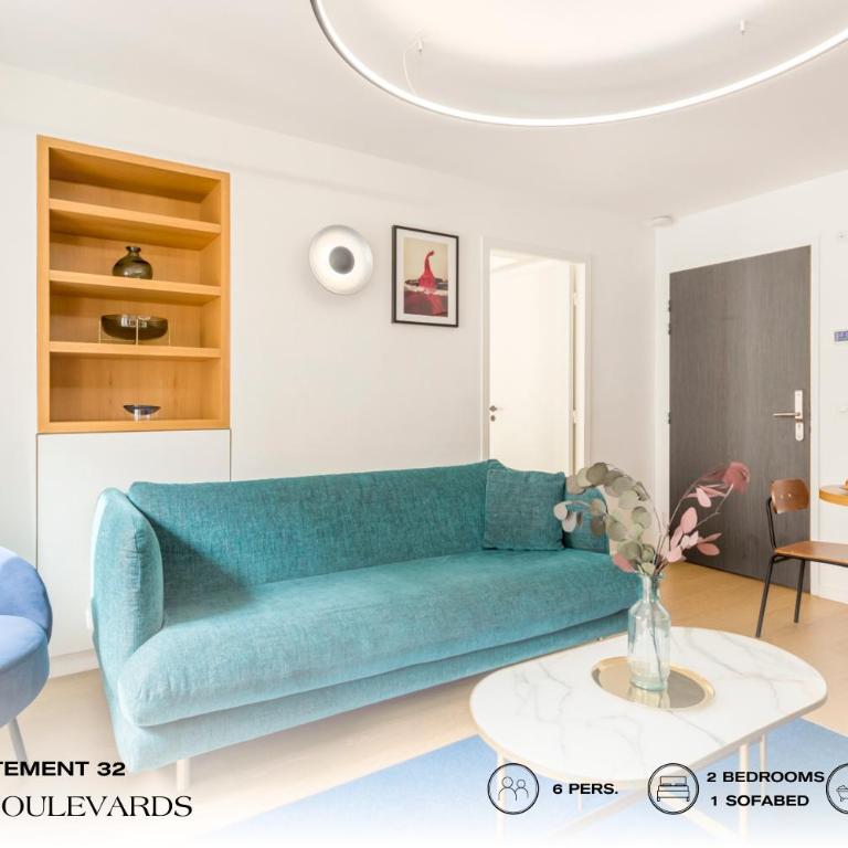 Beauquartier - Grands Boulevards - Appartement 2 Chambres - 1