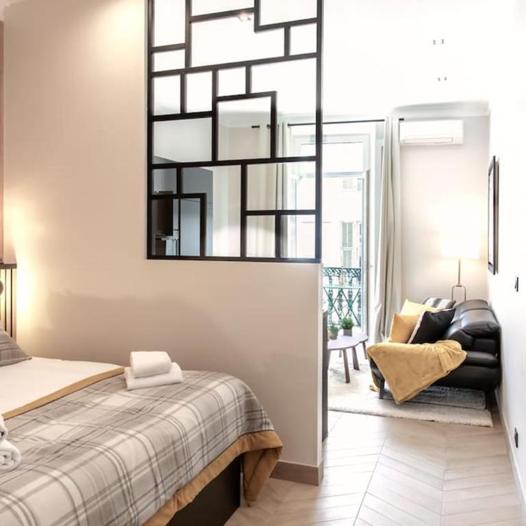 L37 Staywizus - F1 Central 2 min de la mer Balcon & CLIM - Appartement 1 Chambre - 25