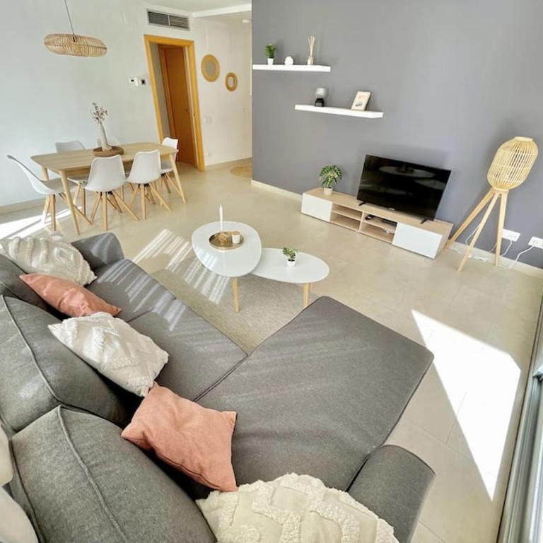 Apto de diseño Salou-piscina gym - Two-Bedroom Apartment - 13