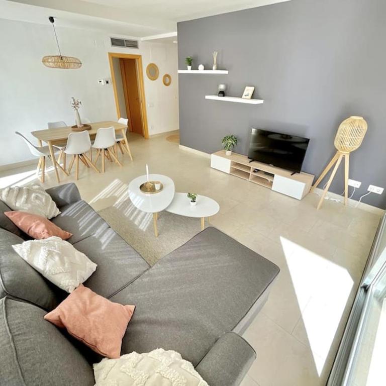 Apto de diseño Salou-piscina gym - Two-Bedroom Apartment - 31