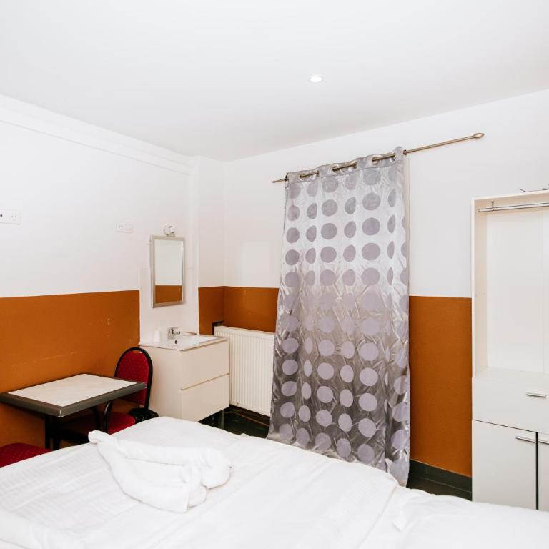 Hotel De La Poste - Chambre Simple avec Salle de Bains Commune - 4