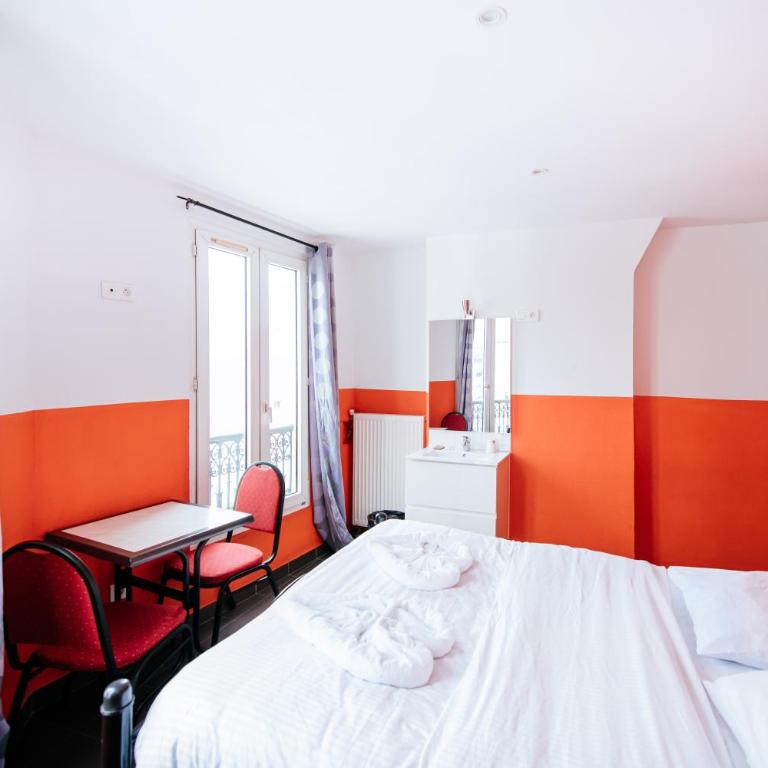 Hotel De La Poste - Chambre Double Standard avec Salle de Bains Commune - 4