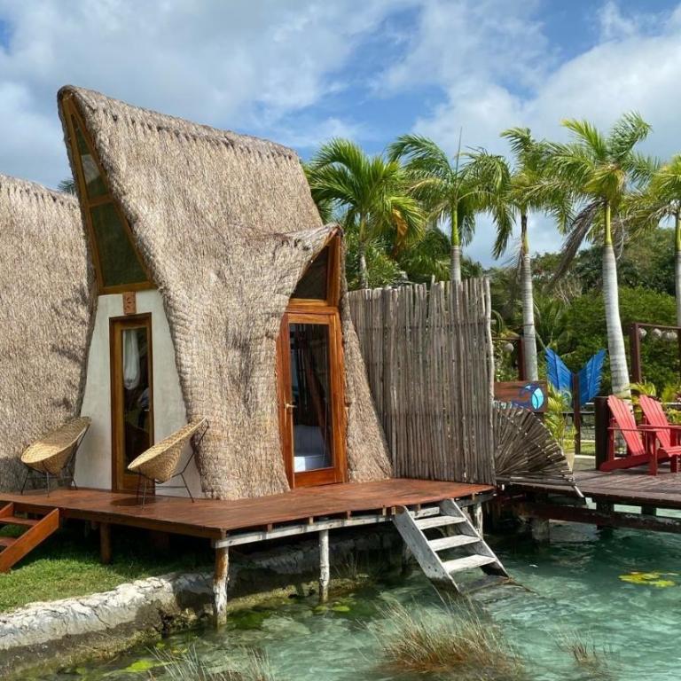 Hotel CasaBakal - A pie de Laguna - Bacalar - Bungalow - Frente al agua - 4