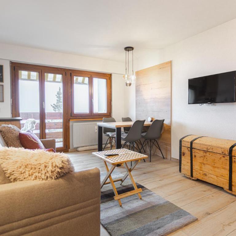 Studio rénové avec vue imprenable sur les Alpes - Studio - 9