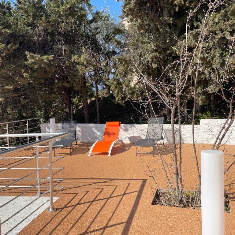 New 1BR AC villa Private Pool Mountain View - Villa - 22