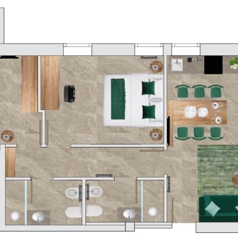 Residence Piz Aot - Appartement 2 Chambres - 1