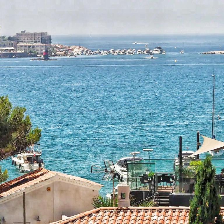 Villa "Mare E Sol" Plage de la Gorguette à Sanary - Villa con Vista Mare - 7