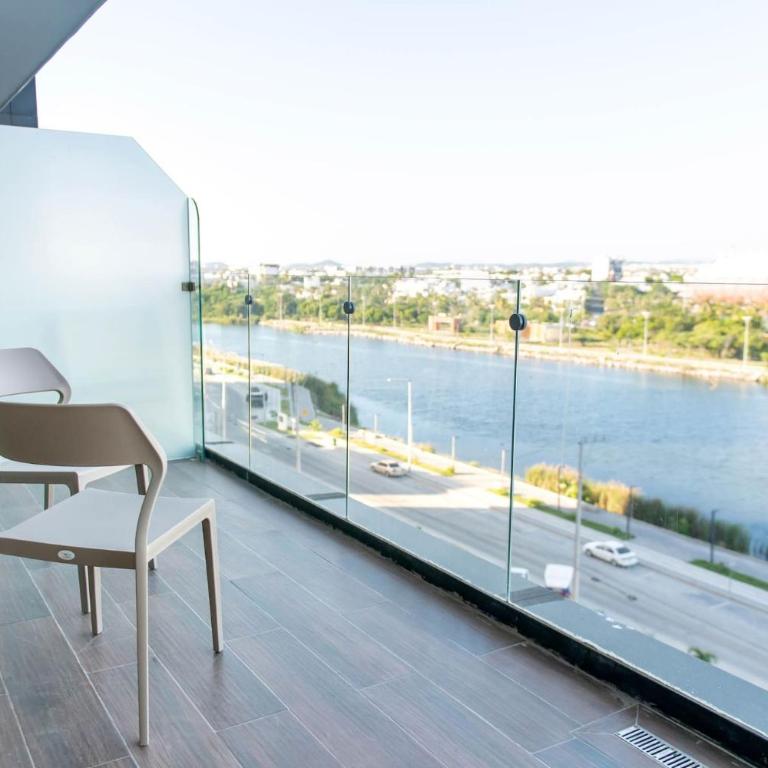 Hermosa terraza! Playa a 2 minutos! - Apartment with Lake View - 2