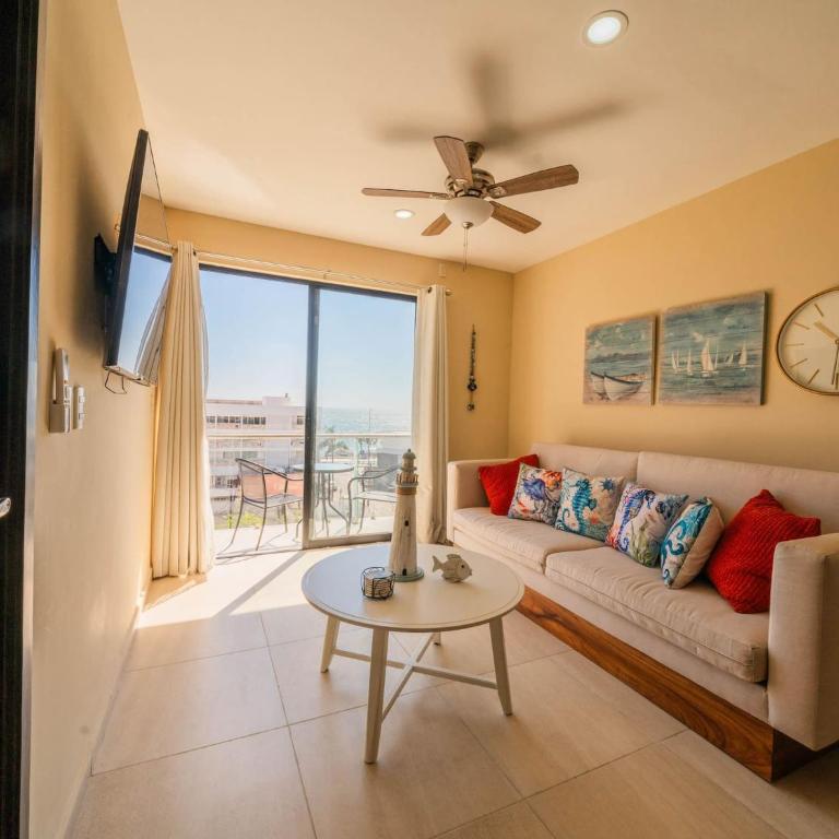 Acogedor Dpto. c/ Alberca y Rooftop en Mazatlán - Flamingo 503 - Two-Bedroom Apartment - 1