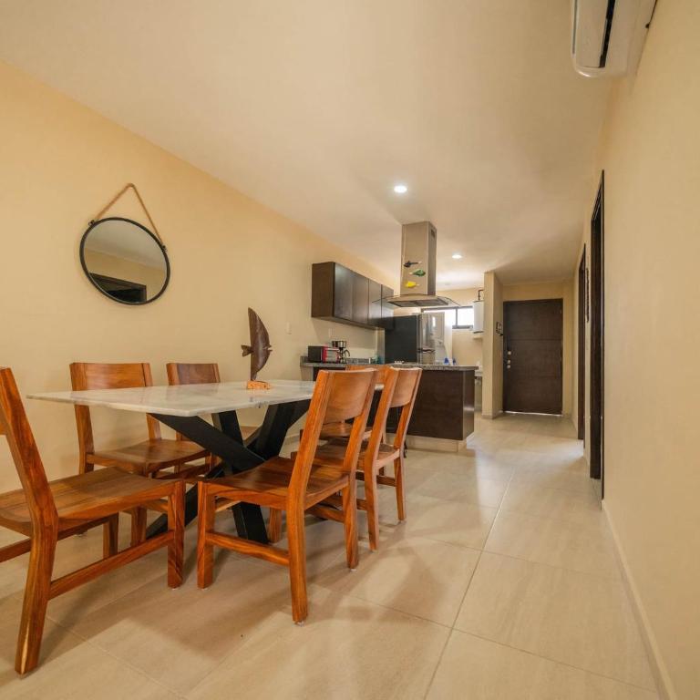 Acogedor Dpto. c/ Alberca y Rooftop en Mazatlán - Flamingo 503 - Two-Bedroom Apartment - 3