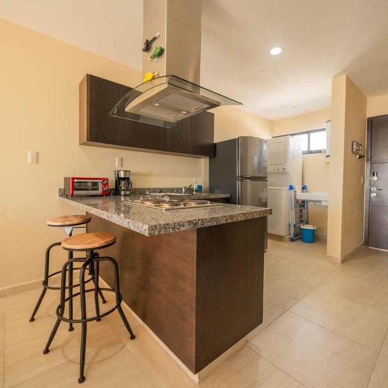 Acogedor Dpto. c/ Alberca y Rooftop en Mazatlán - Flamingo 503 - Two-Bedroom Apartment - 9