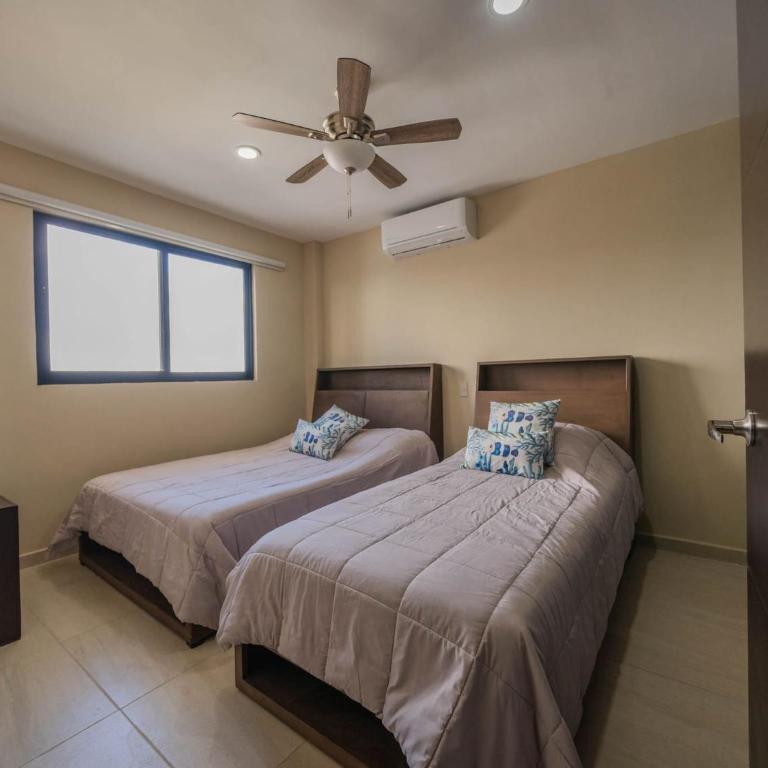 Acogedor Dpto. c/ Alberca y Rooftop en Mazatlán - Flamingo 503 - Two-Bedroom Apartment - 15