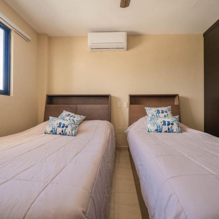 Acogedor Dpto. c/ Alberca y Rooftop en Mazatlán - Flamingo 503 - Two-Bedroom Apartment - 17