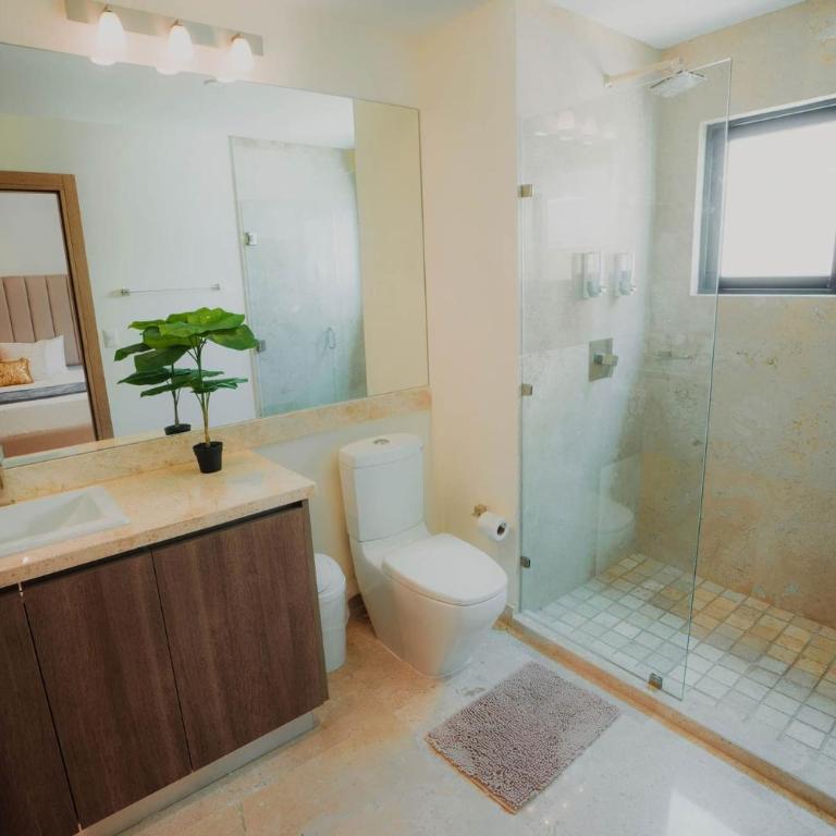 Nice apartment with a pool and gym in Mazatlán - Two-Bedroom Apartment - 10