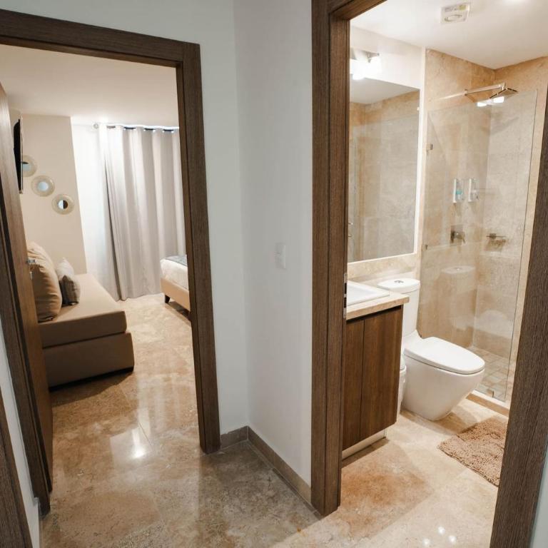 Nice apartment with a pool and gym in Mazatlán - Two-Bedroom Apartment - 15