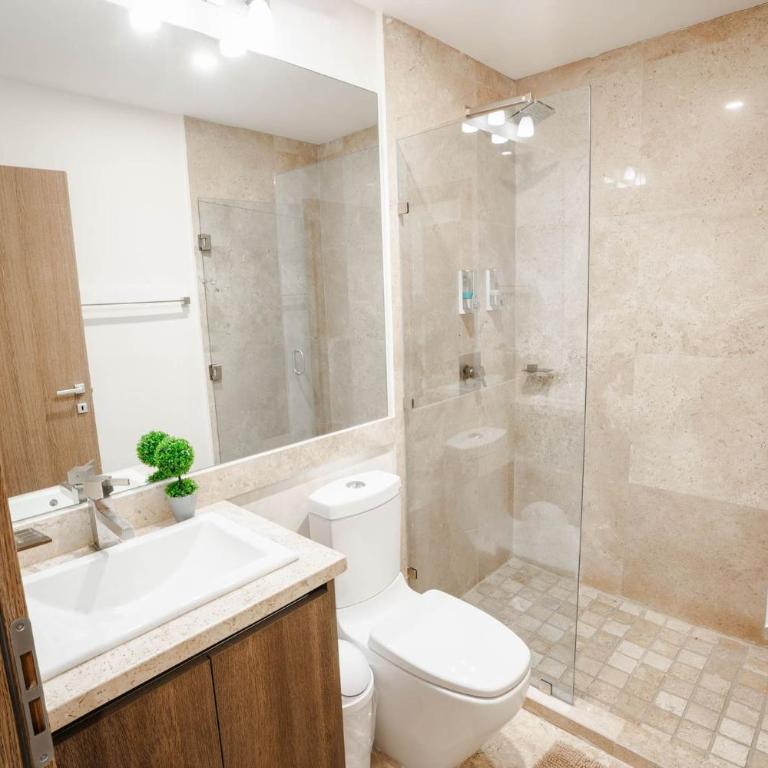 Nice apartment with a pool and gym in Mazatlán - Two-Bedroom Apartment - 16