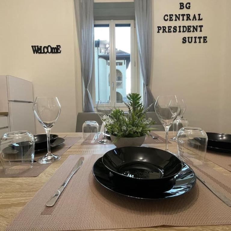 BG Central President Suite con parcheggio - Vista Città Alta - Appartamento con 1 Camera da Letto - 29