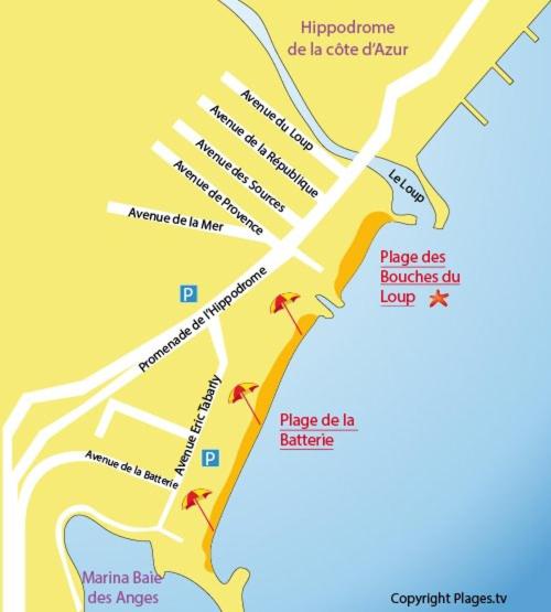 4 pers , 100m de la plage marina baie des anges French Riviera - Appartement 1 Chambre - 52