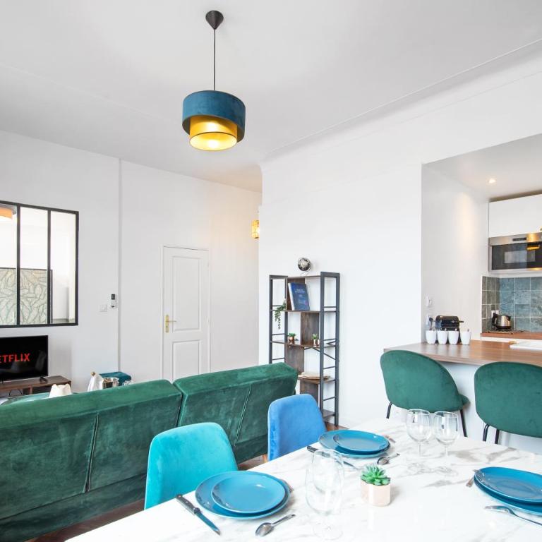 5mn Palais des festivals - Vue sur le Port - BS - Apartment mit 2 Schlafzimmern - 11