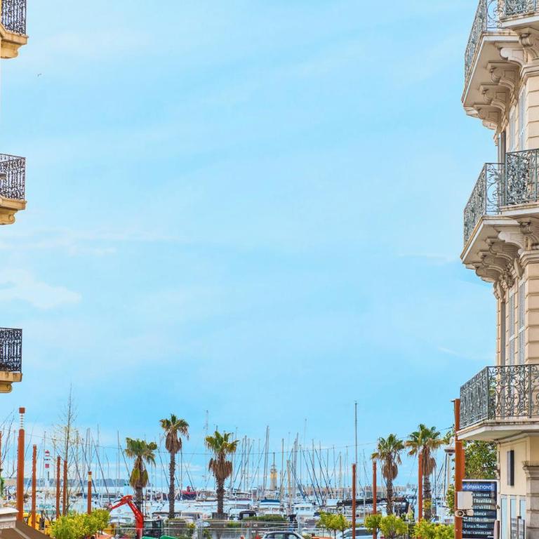 5mn Palais des festivals - Vue sur le Port - BS - Apartment mit 2 Schlafzimmern - 22