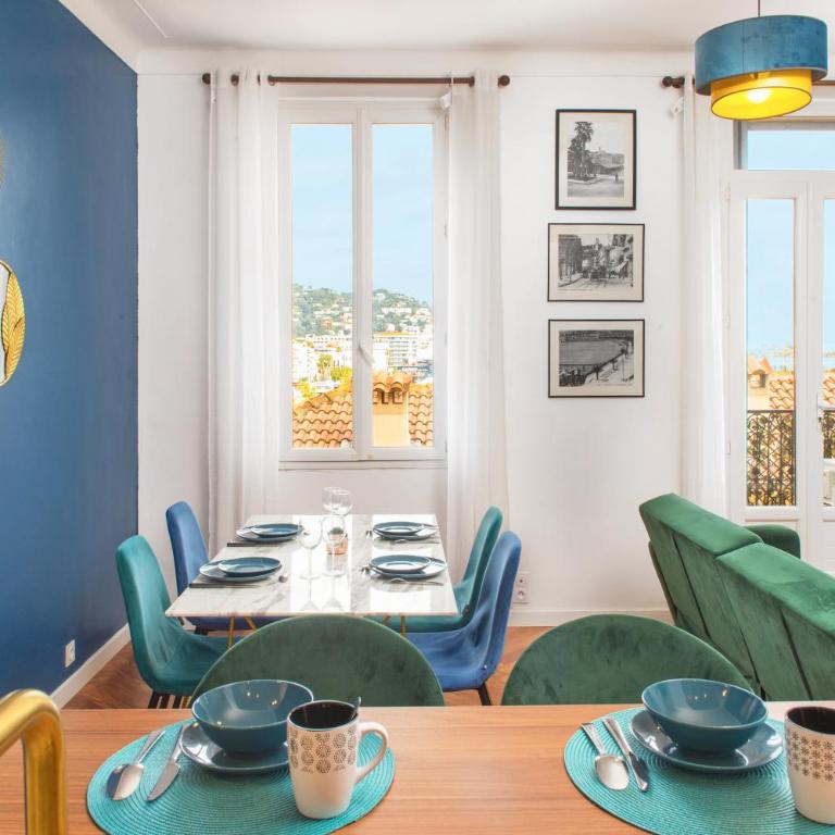 5mn Palais des festivals - Vue sur le Port - BS - Apartment mit 2 Schlafzimmern - 7