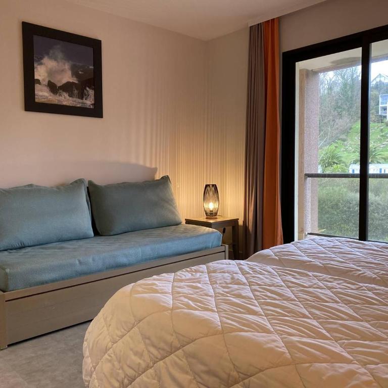 Appartement avec PISCINE, plage de Trestraou à PERROS-GUIREC - Réf 505 - Appartamento con 1 Camera da Letto - 11