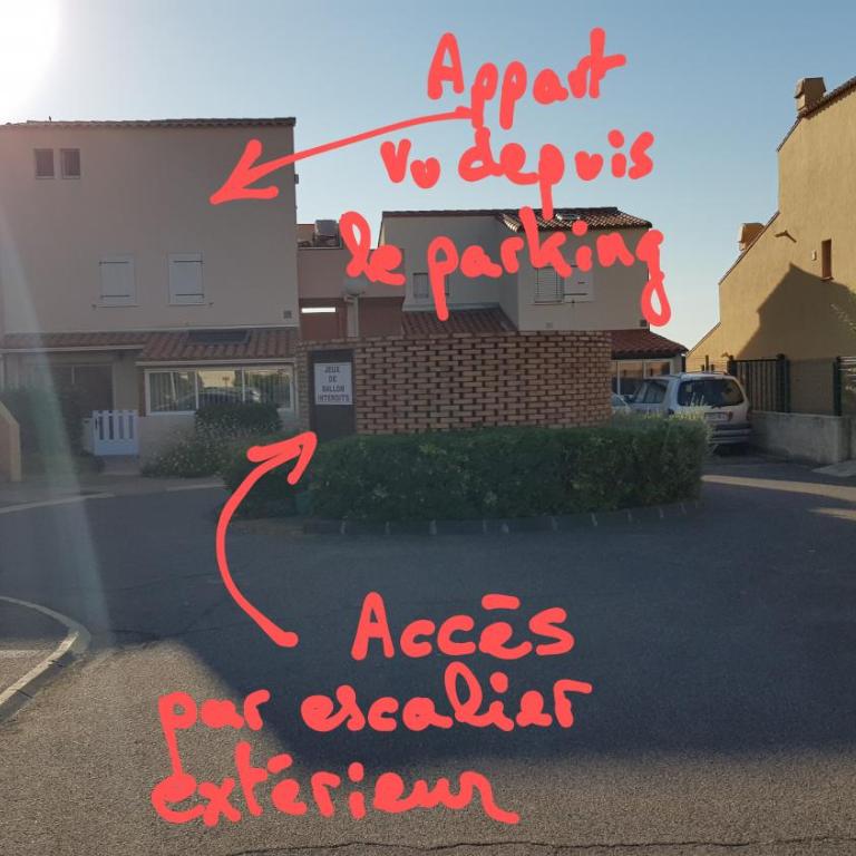 Front de mer, vue à 180° sur la méditerranée, accès direct plage - Appartement 1 Chambre - 21