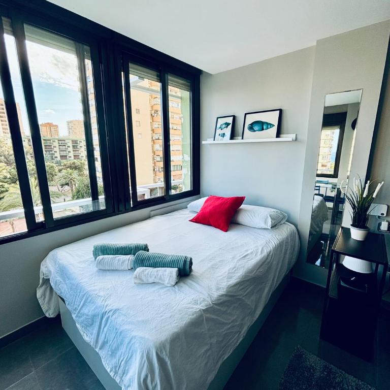 Apartamento en Aguadulce Playa con vistas al mar y piscina - Apartamento de 1 dormitorio - 4