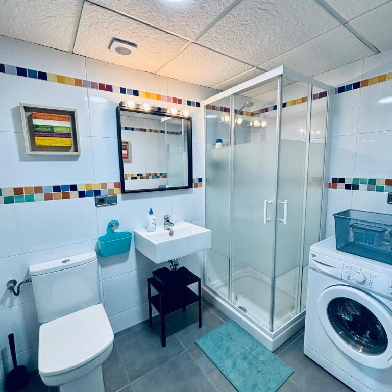 Apartamento en Aguadulce Playa con vistas al mar y piscina - Apartamento de 1 dormitorio - 10