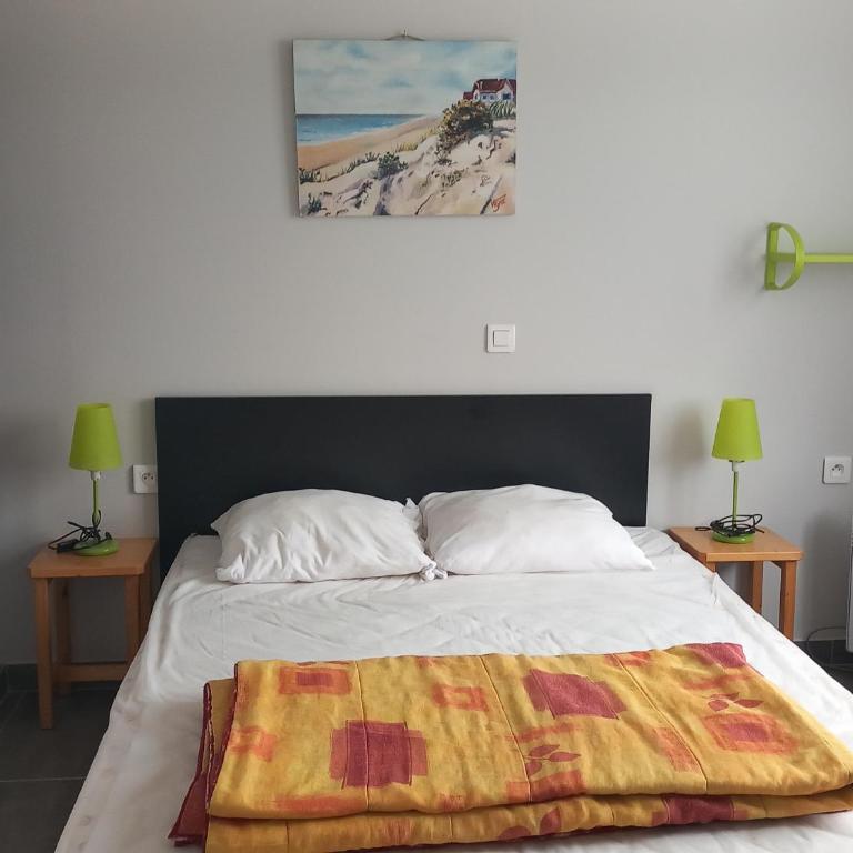 Maison de plain-pied confort 6 pers., proche plage à St Hilaire de Riez, parking privé - FR-1-323-470 - Ferienhaus - 12
