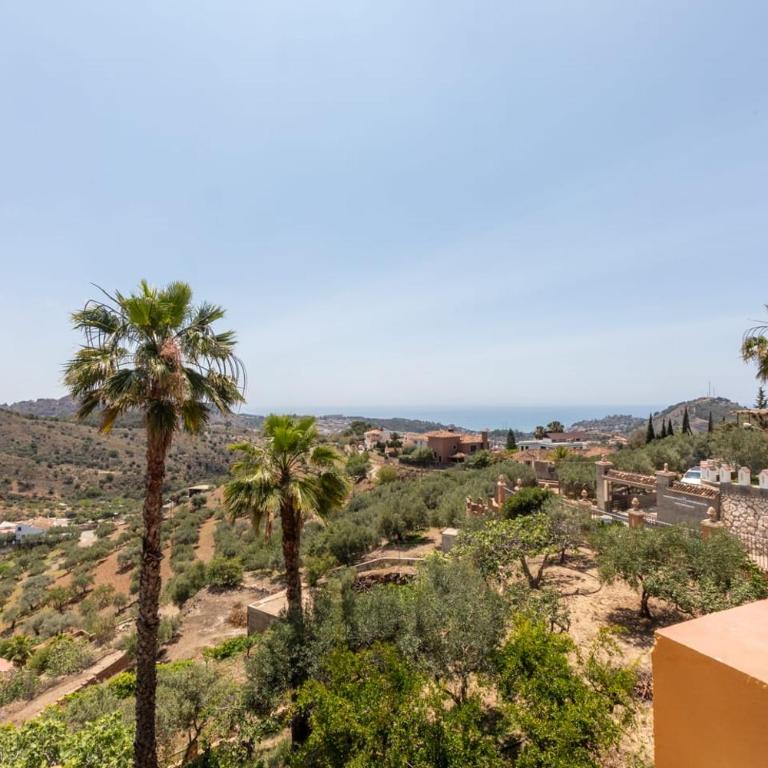 Villa rural en Málaga con piscina y vistas al mar - Villa - 36