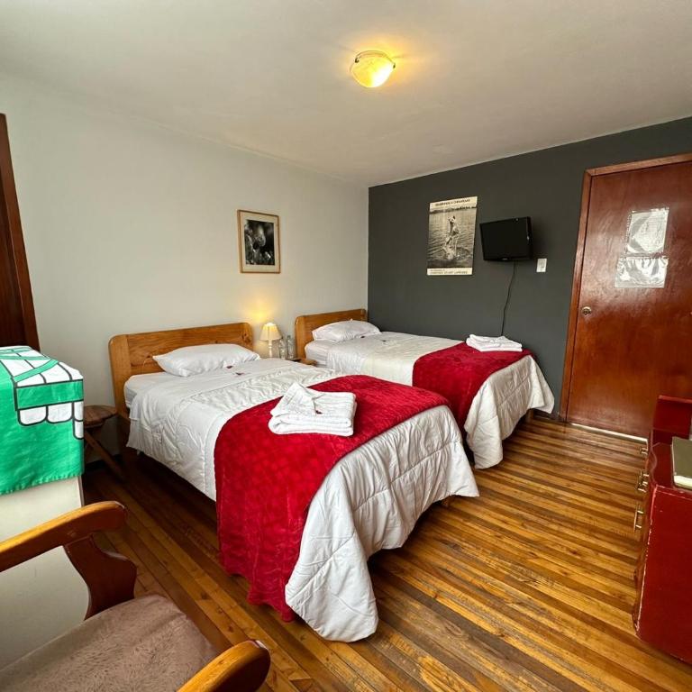 St. Gallen Haus - Habitación Doble Estándar con baño privado - 2 camas - 12