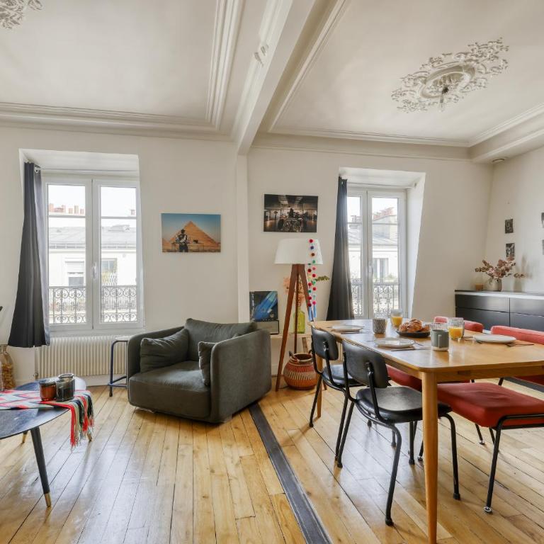 Stunning & warm flat in the 11th - Parmentier - Appartement 1 Chambre - 12