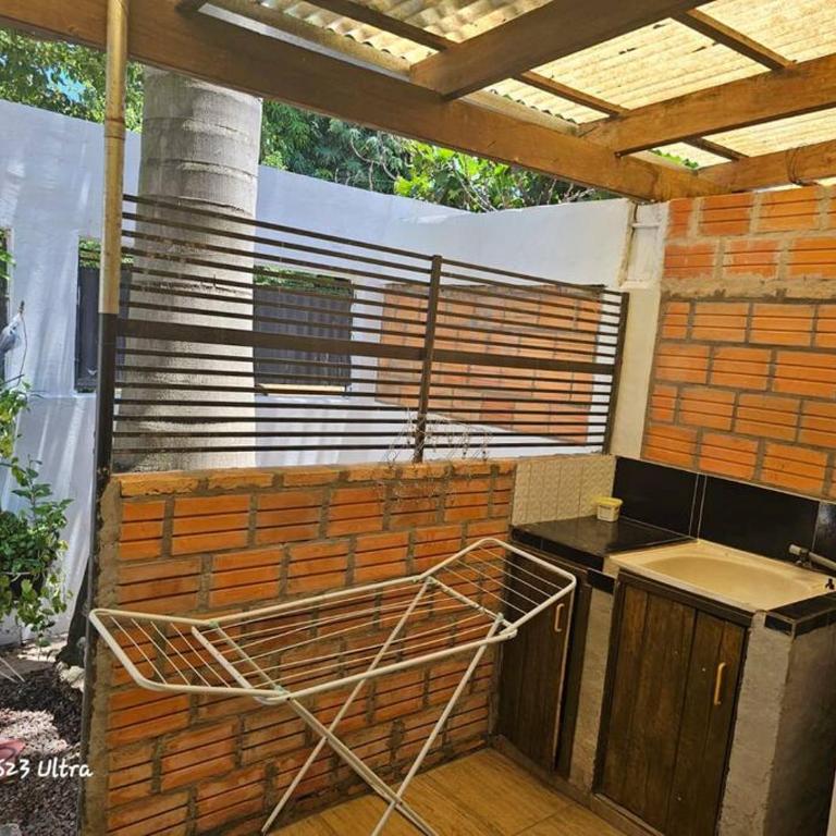Espacios amplios con terraza y piscina spa - Three-Bedroom House - 42