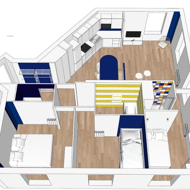 La Serrisienne 7 - Val d'Europe - Disneyland Paris - 6 à 8 Personnes - Apartment mit 3 Schlafzimmern - 20