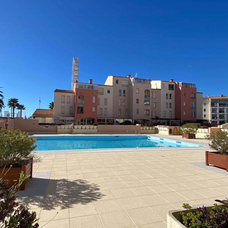Studio Centre Port avec piscine résidence Port Richelieu - Studio avec Balcon - 15