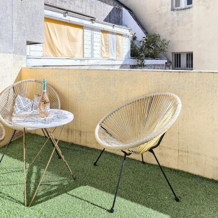 CENTRE VILLE-GRAND APPARTEMENT DE 50 M2 - COSY AVEC TERRASSE -Wifi - Appartement 1 Chambre - 21